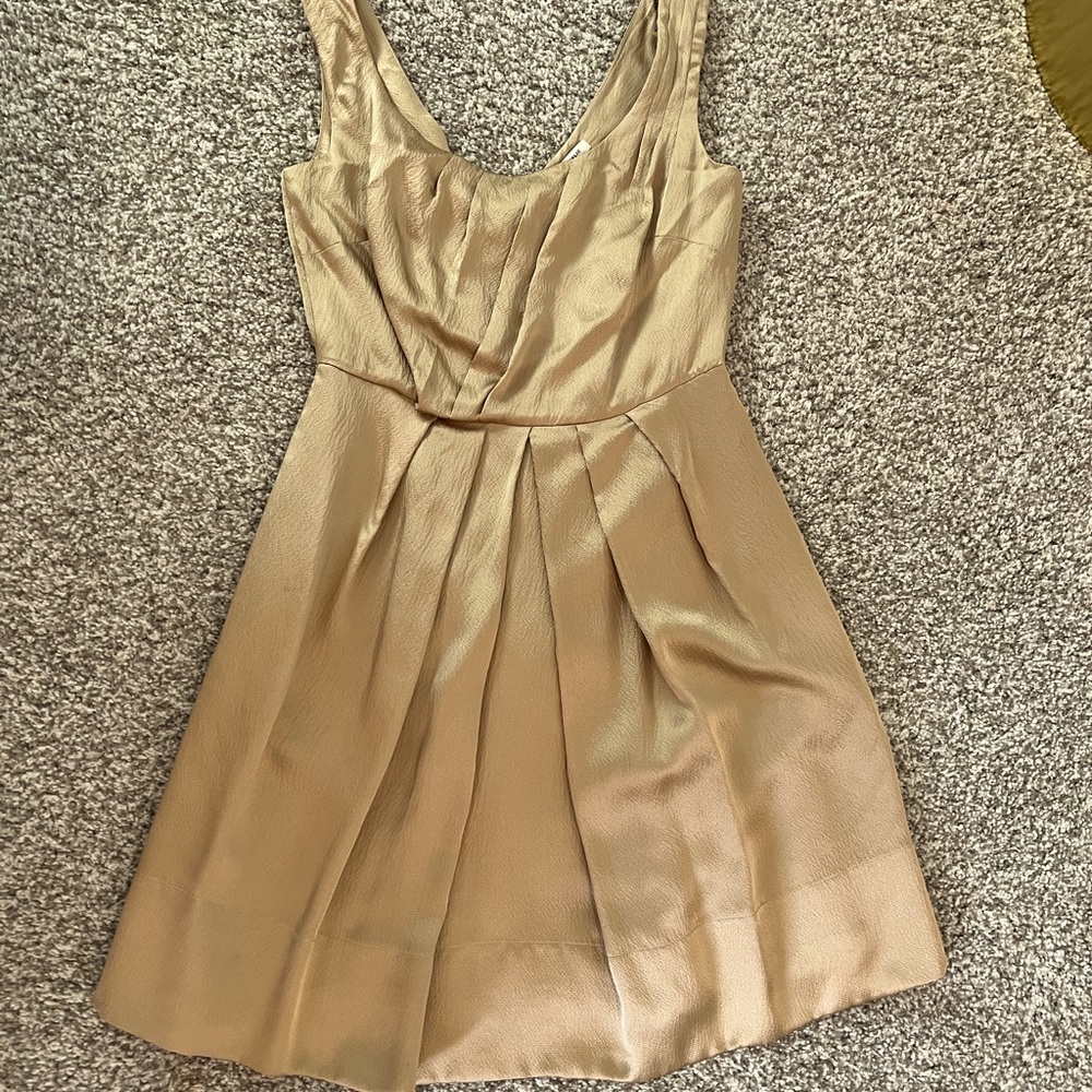 Gold Banana Republic Dress-Size 0